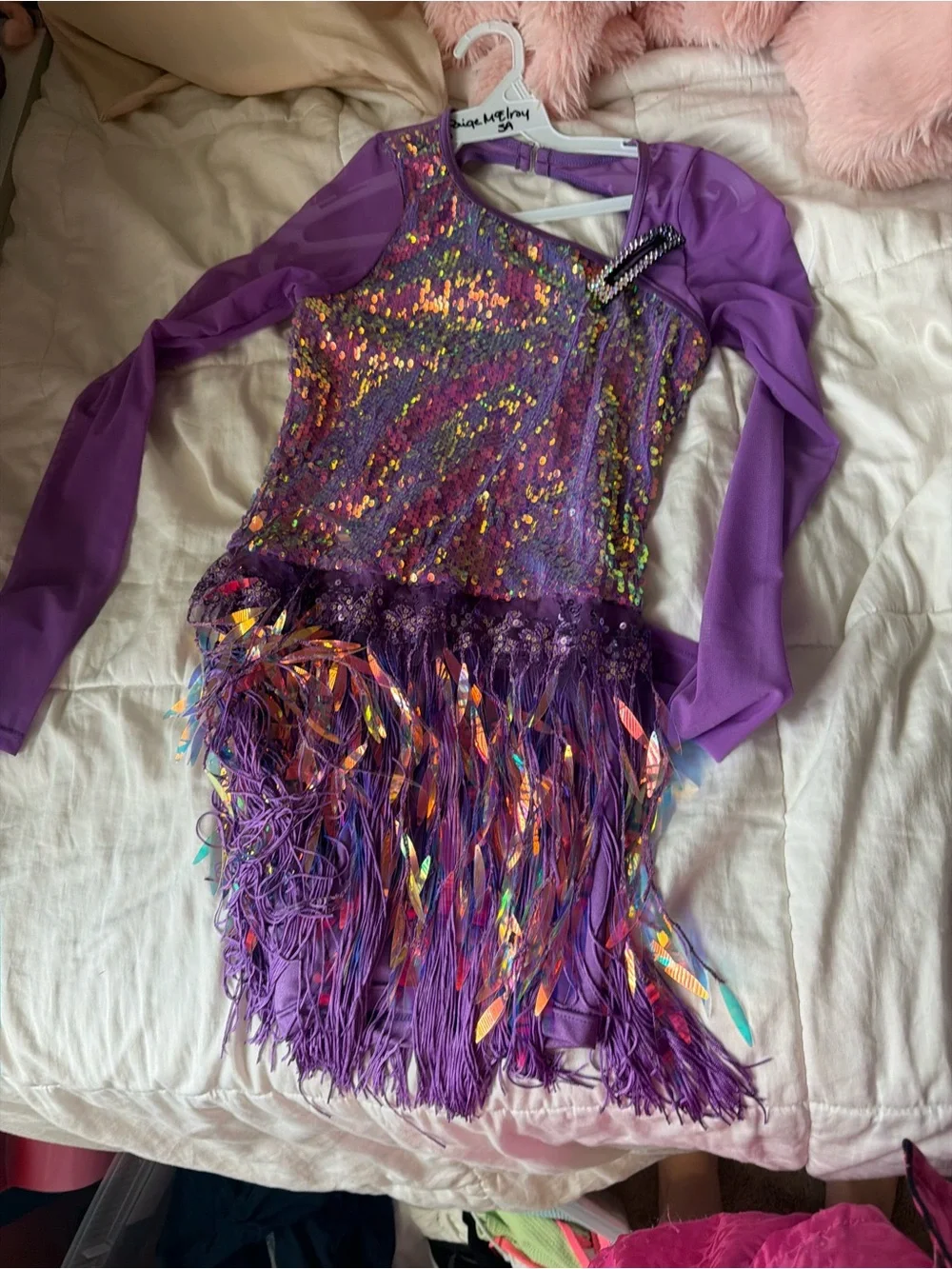 Weissman Purple Jazz Dance Costume